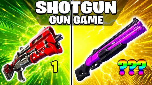SHOTGUN GUN GAME — Fortnite Creative map