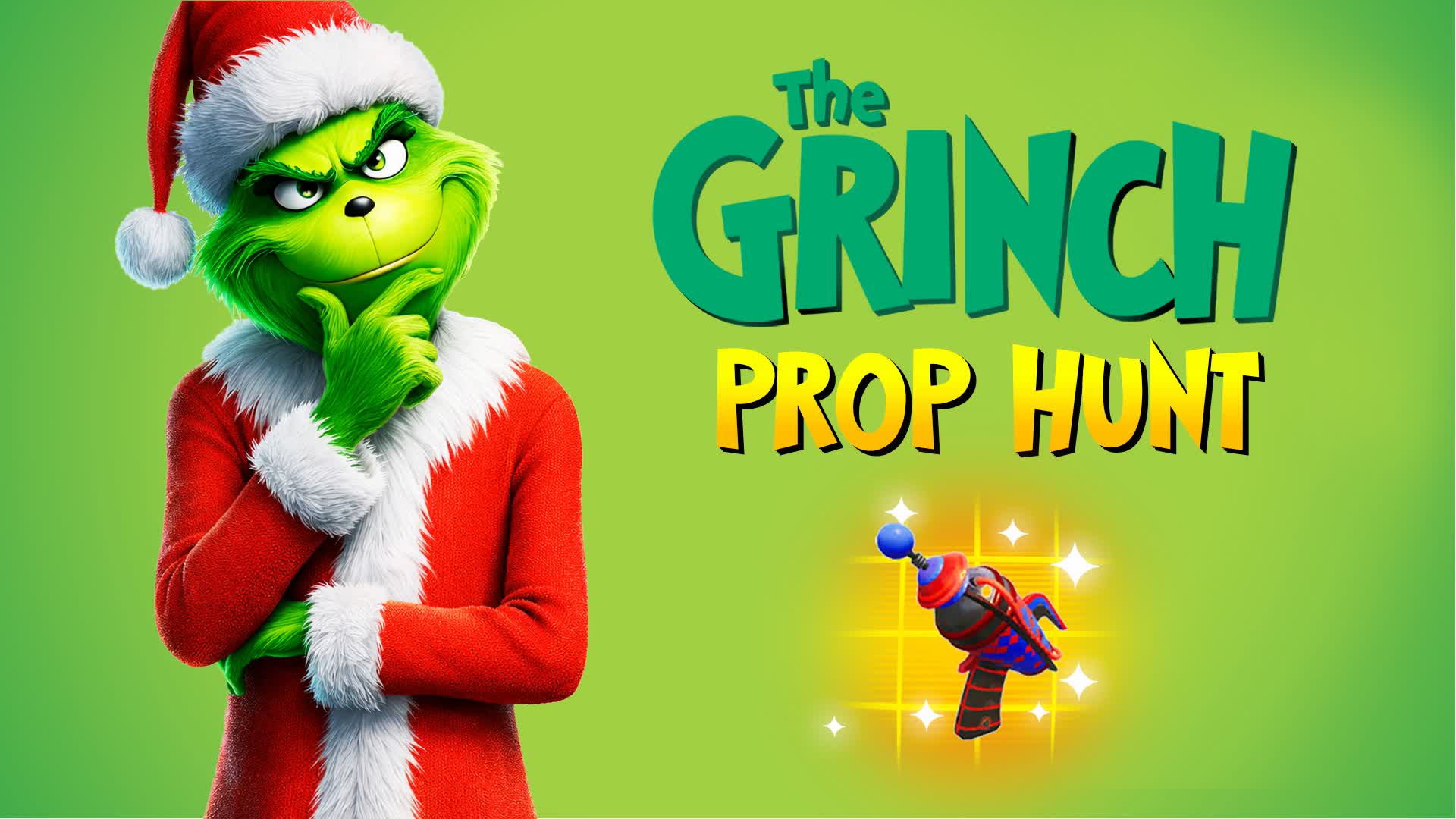 THE GRINCH PROP HUNT CAVE — Fortnite Creative map