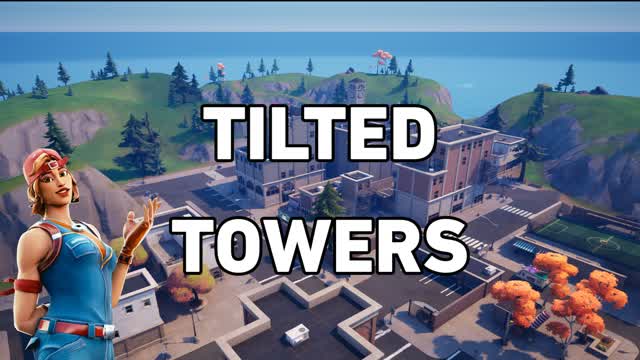 TILTED TOWERS FFA — Fortnite Creative map