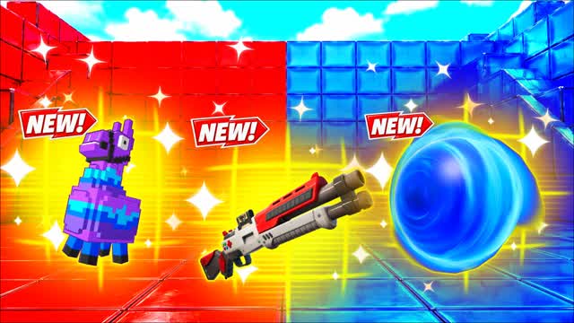 RED VS BLUE UPLINK 🔴🔵 — Fortnite Creative map cover art