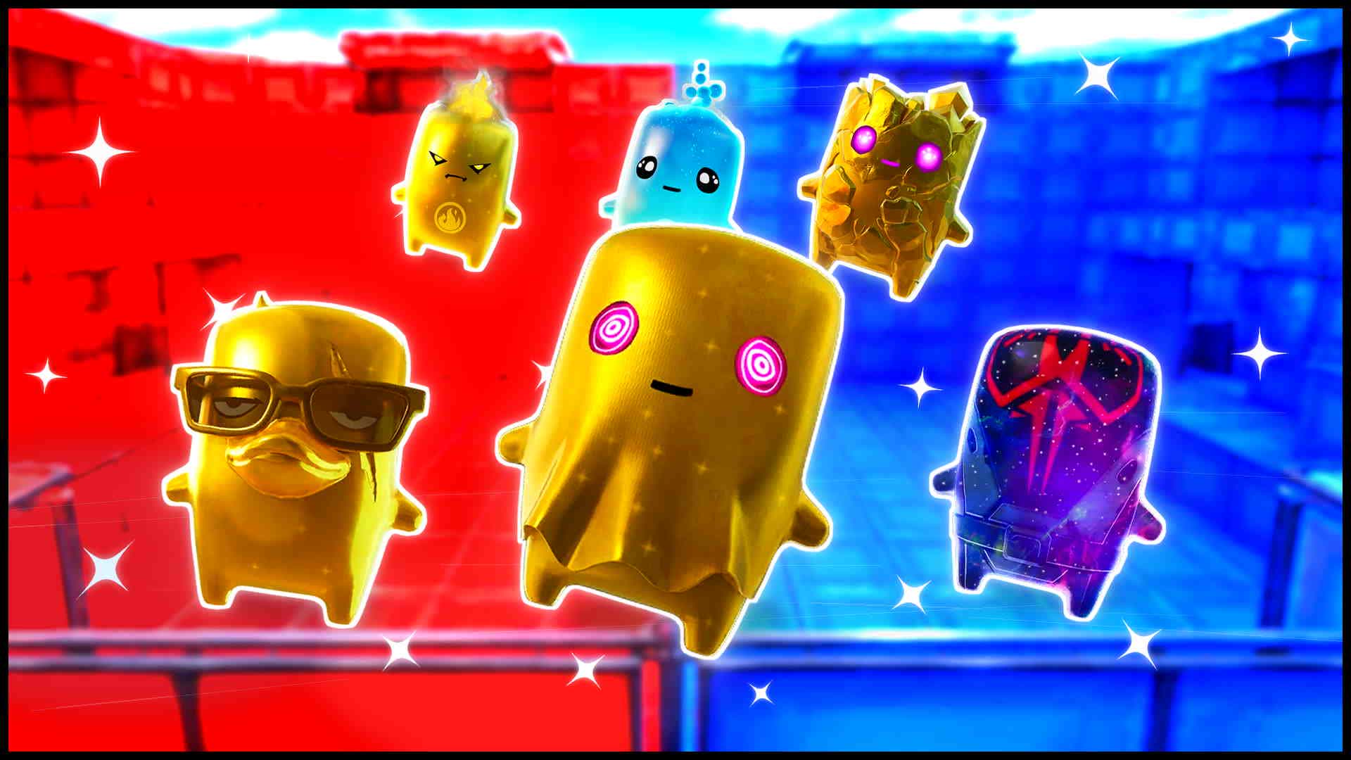 RED VS BLUE WIDE SIGNAL 🔴🔵 — Fortnite Creative map
