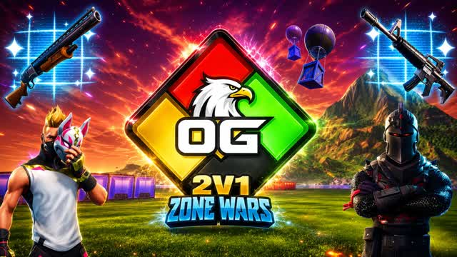 OG ZONE WARS 2V1 💫 — Fortnite Creative map cover art