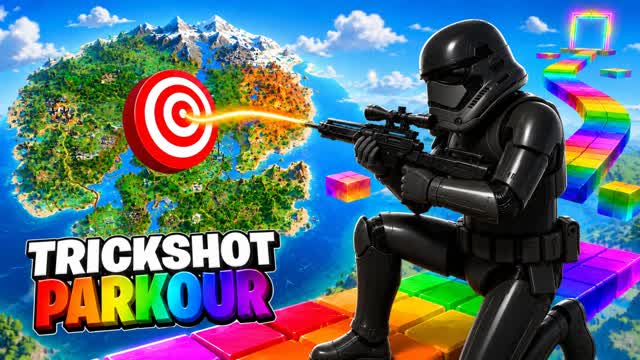 ONE SHOT TRICKSHOT PARKOUR — Fortnite Creative map