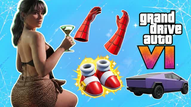 MEGA LUCIA GRAND DRIVE AUTO VI — Fortnite Creative map