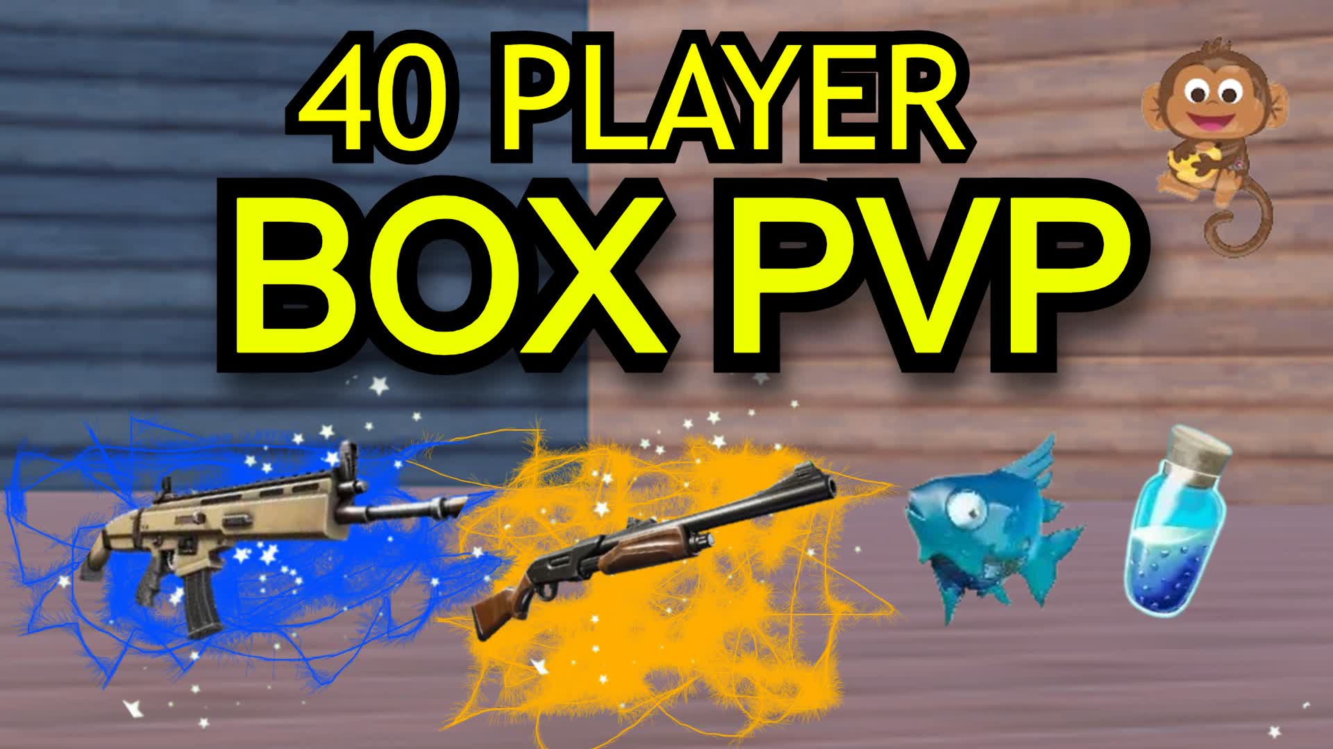 APSU BOX PVP - 40 PLAYERS - FREE FOR ALL — Fortnite Creative map