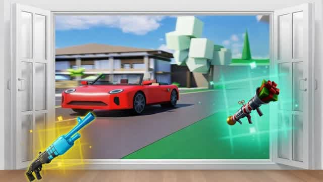🚗COOL DRIVE CITY🚗 — Fortnite Creative map