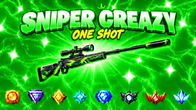 Sniper Creazy 🎯 — Fortnite Creative map