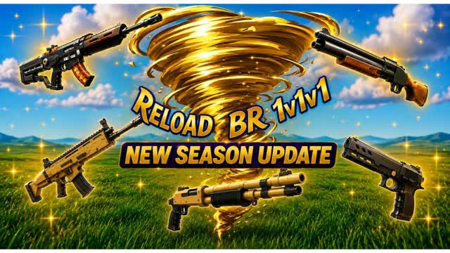 RELOAD: NATIONS CLASH - BR 1v1v1 — Fortnite Creative map