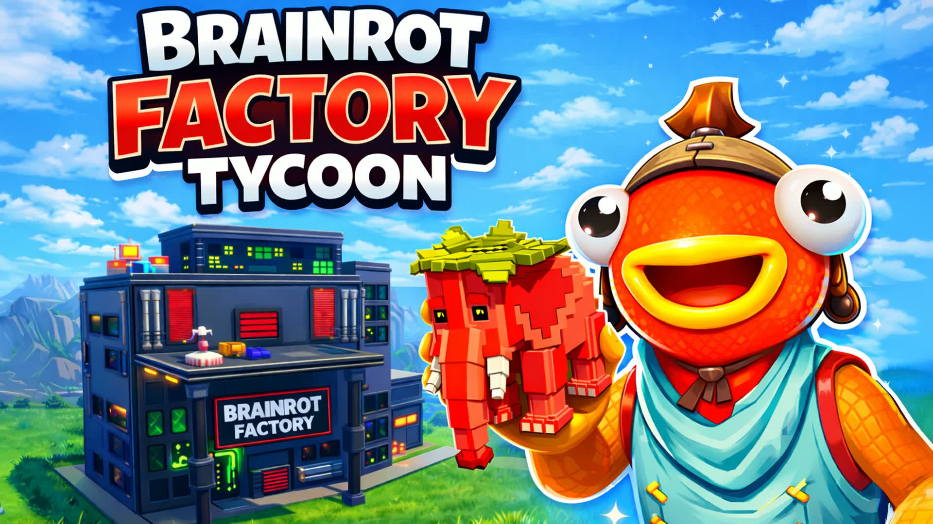 Brainrot Factory — Fortnite Creative map