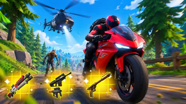 🚗DEMONS DRIVE🚗 — Fortnite Creative map