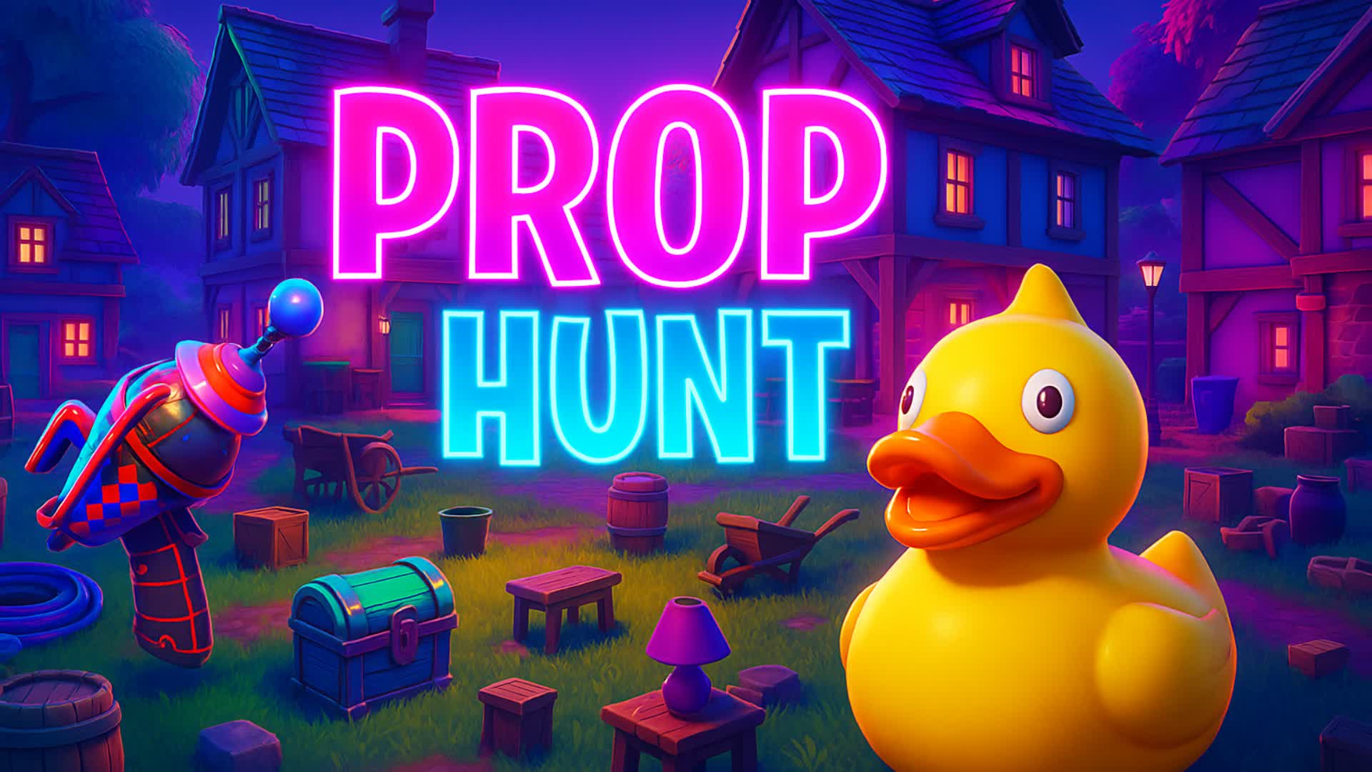 Prop Hunt — Fortnite Creative map