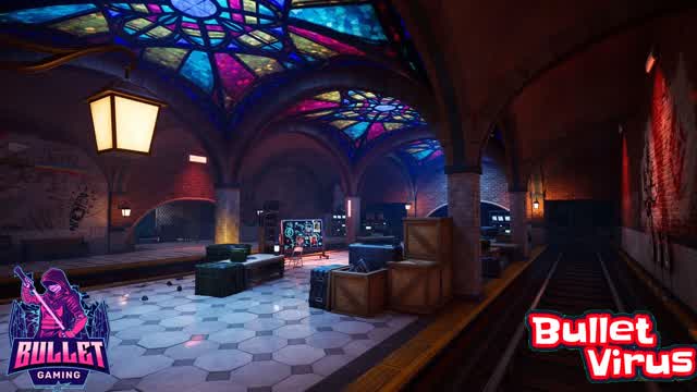 Underground station TDM — Fortnite Creative map cover art