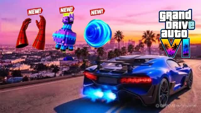 GRAND SUPER JET DRIVE AUTO 💯 — Fortnite Creative map