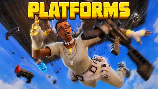 PLATFORMS ZONE WARS — Fortnite Creative map cover art