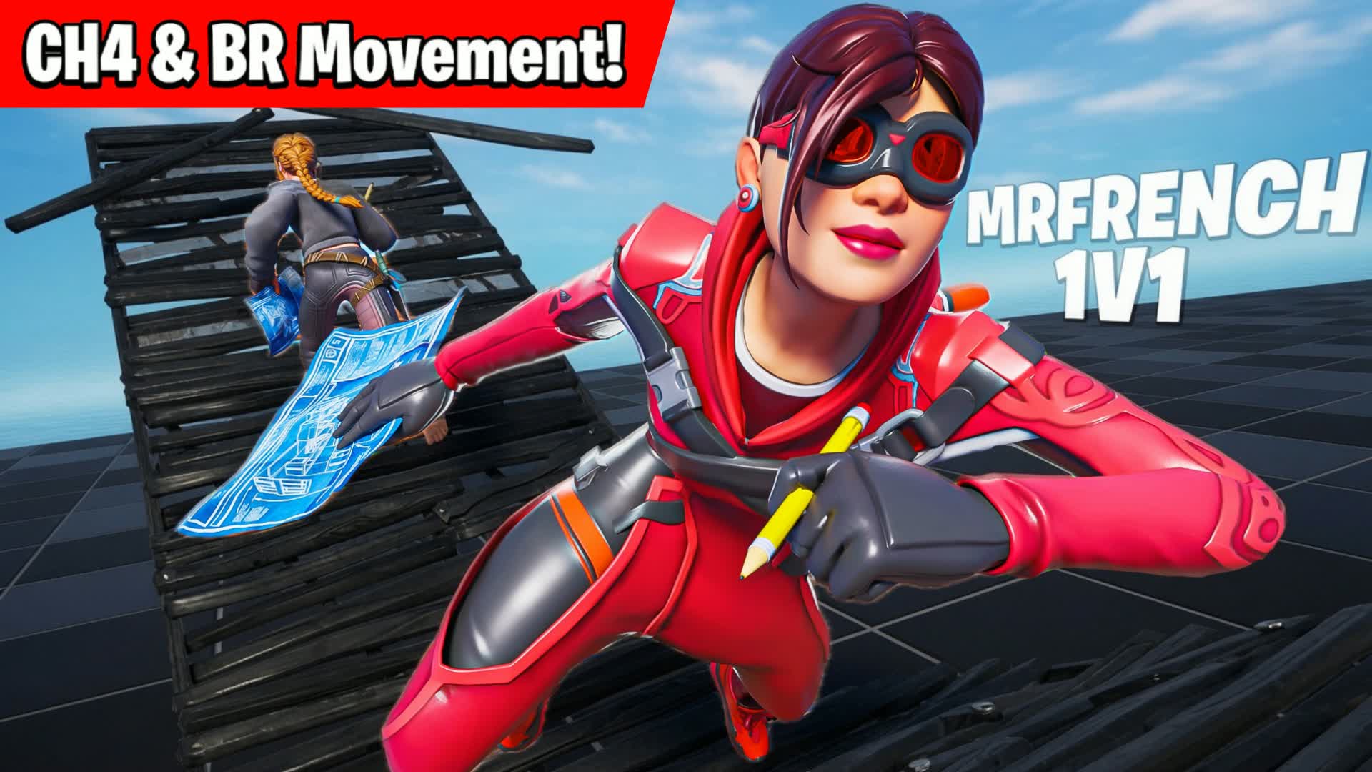 MrFrench 1v1 Build Fights (Spectate) — Fortnite Creative map