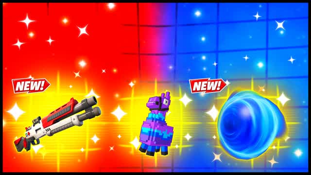 RED VS BLUE FRESH GROUND 🔴🔵 — Fortnite Creative map cover art