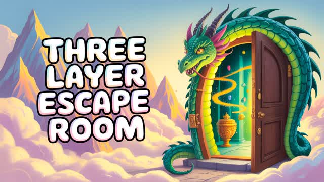 THREE LAYER ESCAPE — Fortnite Creative map cover art
