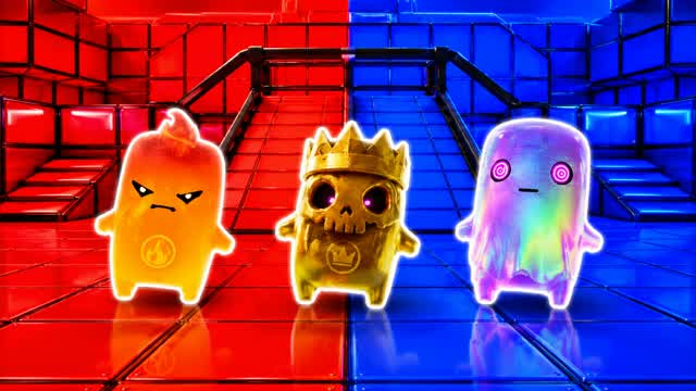 RED VS BLUE NITRO FLARE 🔴🔵 — Fortnite Creative map