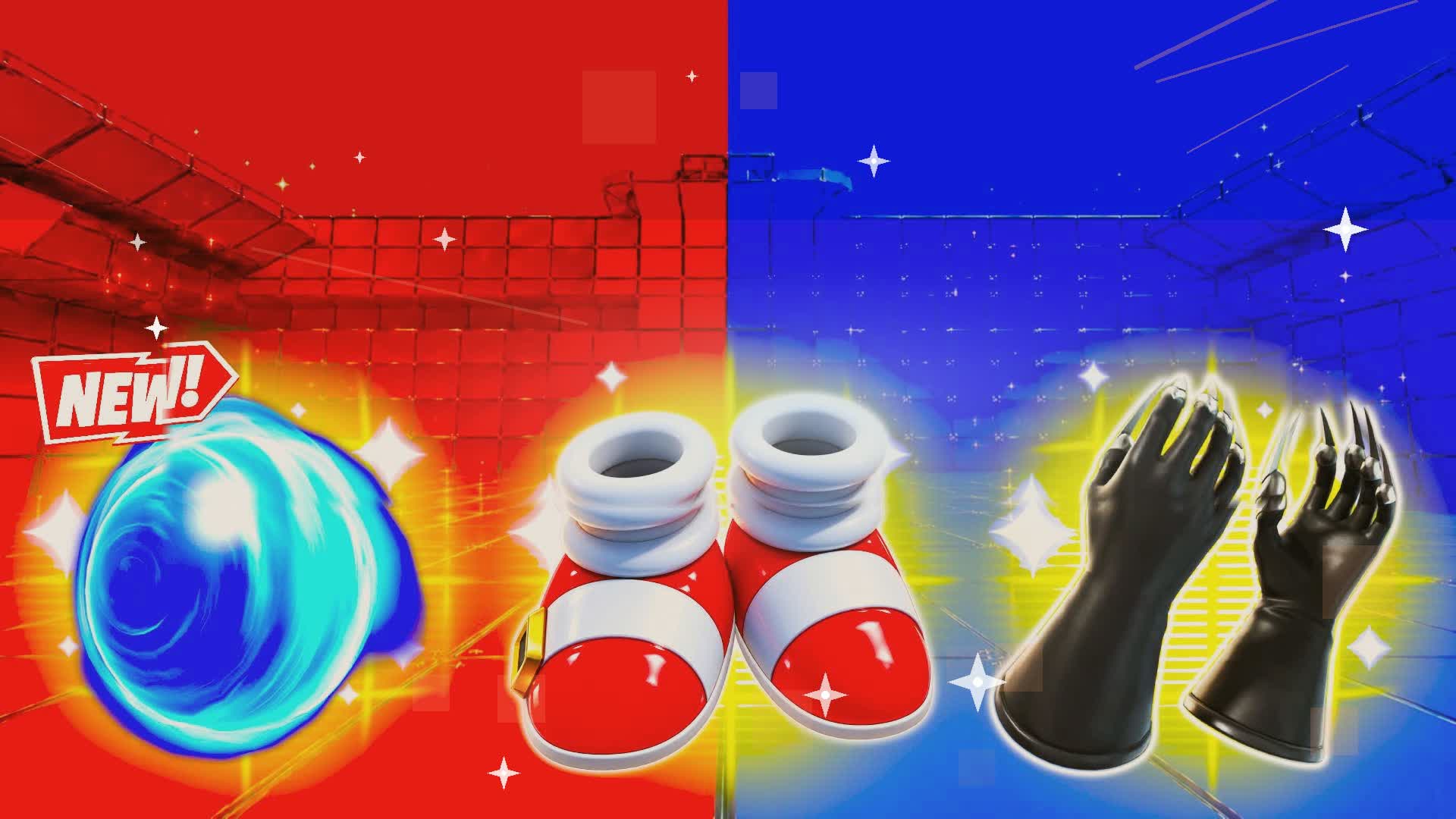 [][SPIDER-MAN SONIC  Power 🔴🔵 — Fortnite Creative map