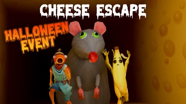 Cheese Escape [Horror] — Fortnite Creative map cover art