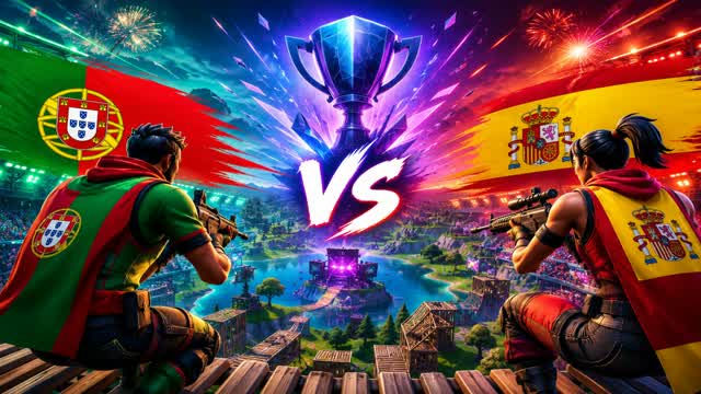 WORLD CUP RED VS BLUE — Fortnite Creative map