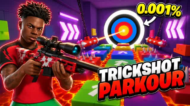 AMAZING UNC TRICKSHOT (125+ LVL) RETRO — Fortnite Creative map