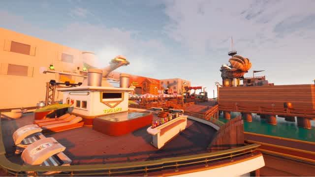Sunset Pier Hide and Seek. — Fortnite Creative map