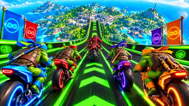 SUPER SPEED - CAR GAMER — Fortnite Creative map cover art