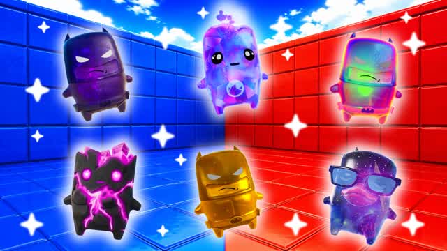 RED VS BLUE CRITICAL RUSH 🔴🔵 — Fortnite Creative map