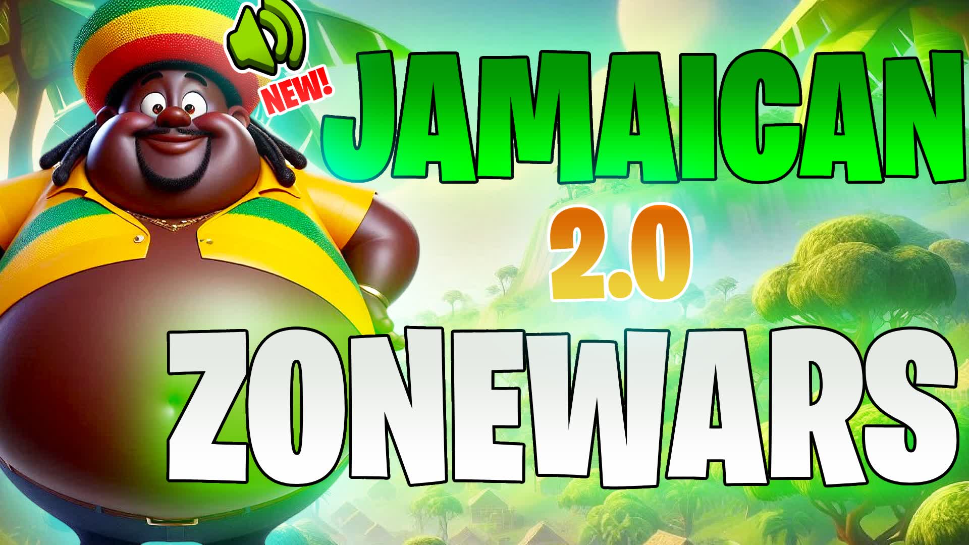 Jamaican Zone Wars🌴 — Fortnite Creative map