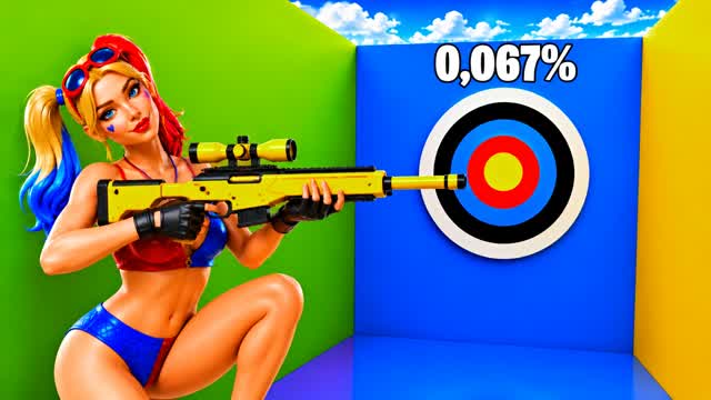 EZ TRICKSHOT UNC QUEEN PERIOD — Fortnite Creative map