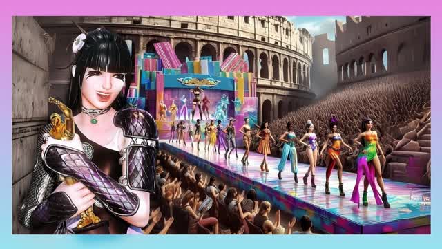 Colosseum Fashion Show — Fortnite Creative map cover art