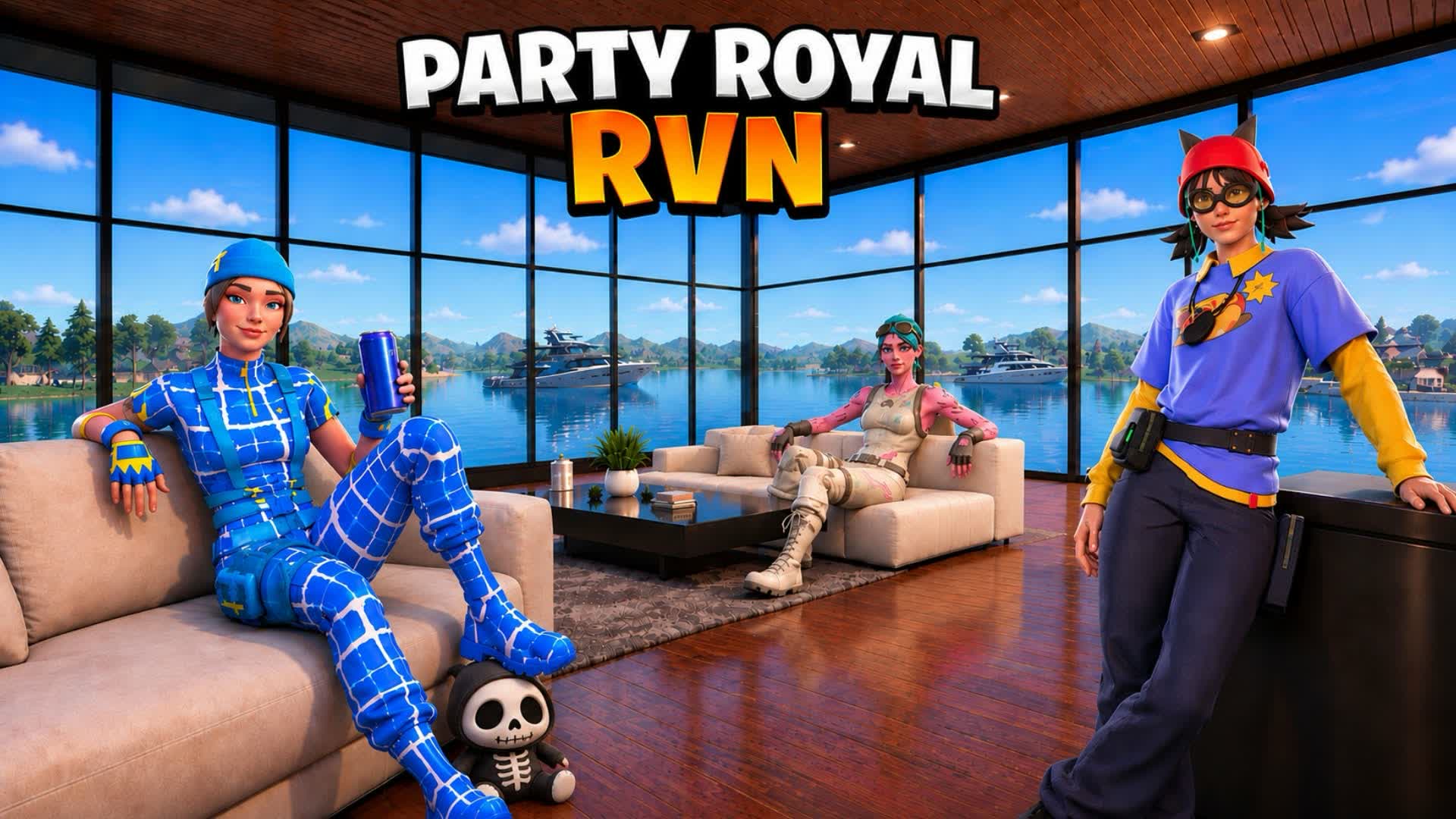 RVN PARTY ROYALE 2.1 ⛱️ — Fortnite Creative map