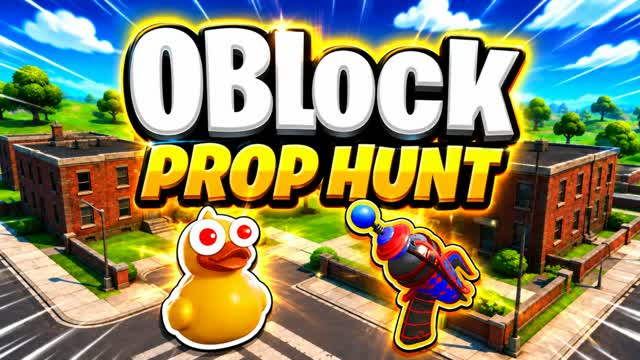 OBLOCK PROP HUNT — Fortnite Creative map