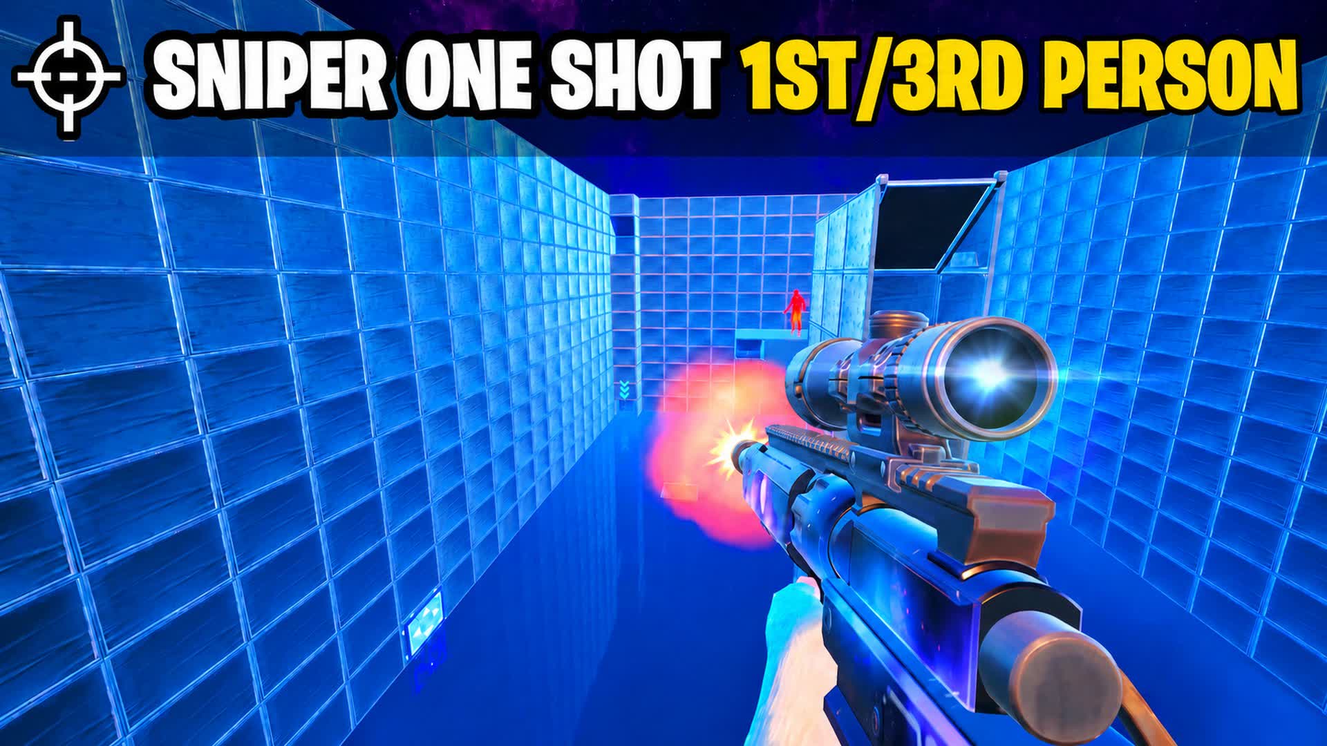 ⚔️SNIPER ONE SHOT 1ST PERSON⚔️ — Fortnite Creative map