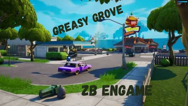 Greasy Grove ZB EndGame — Fortnite Creative map