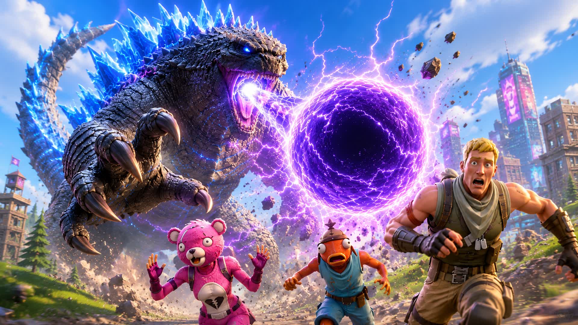 BOSS FIGHT EVENT — Fortnite Creative map