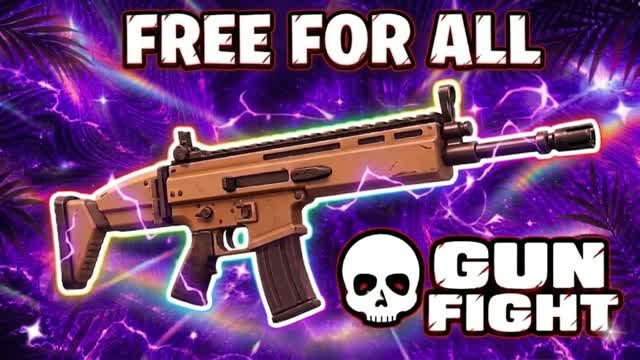 GUN FIGHT FFA  🔫 — Fortnite Creative map cover art