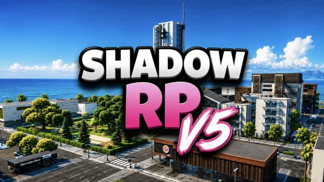 🌑👑 Shadow RP V5 👑🌑 — Fortnite Creative map cover art