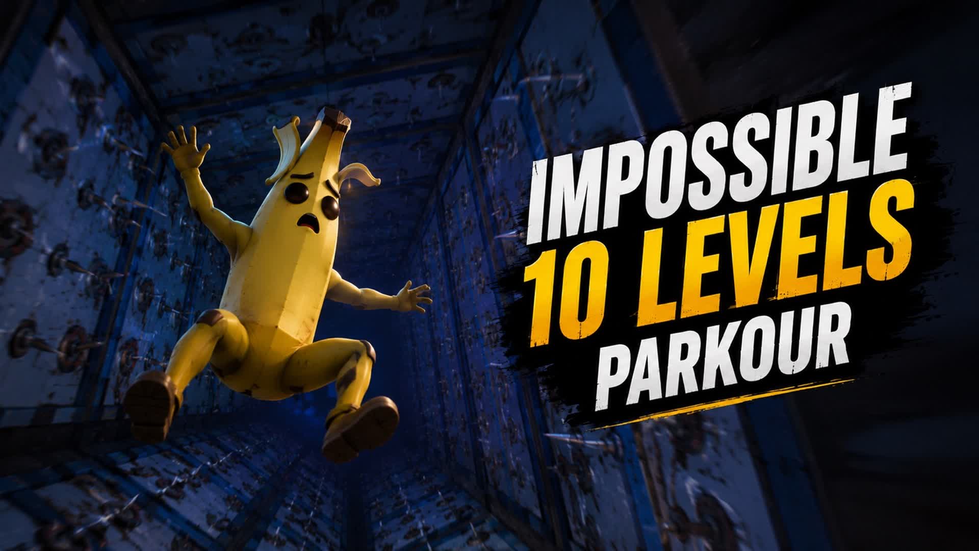 imp 10 levels parkour(4249) — Fortnite Creative map