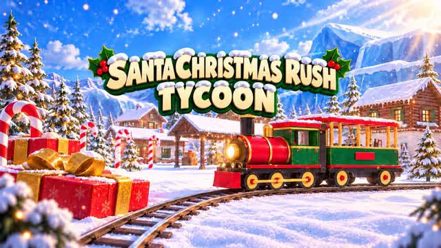 Santa Christmas Rush Tycoon — Fortnite Creative map cover art