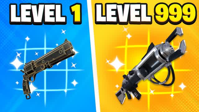🎯 One Shot Gun Game 🎯 — Fortnite Creative map