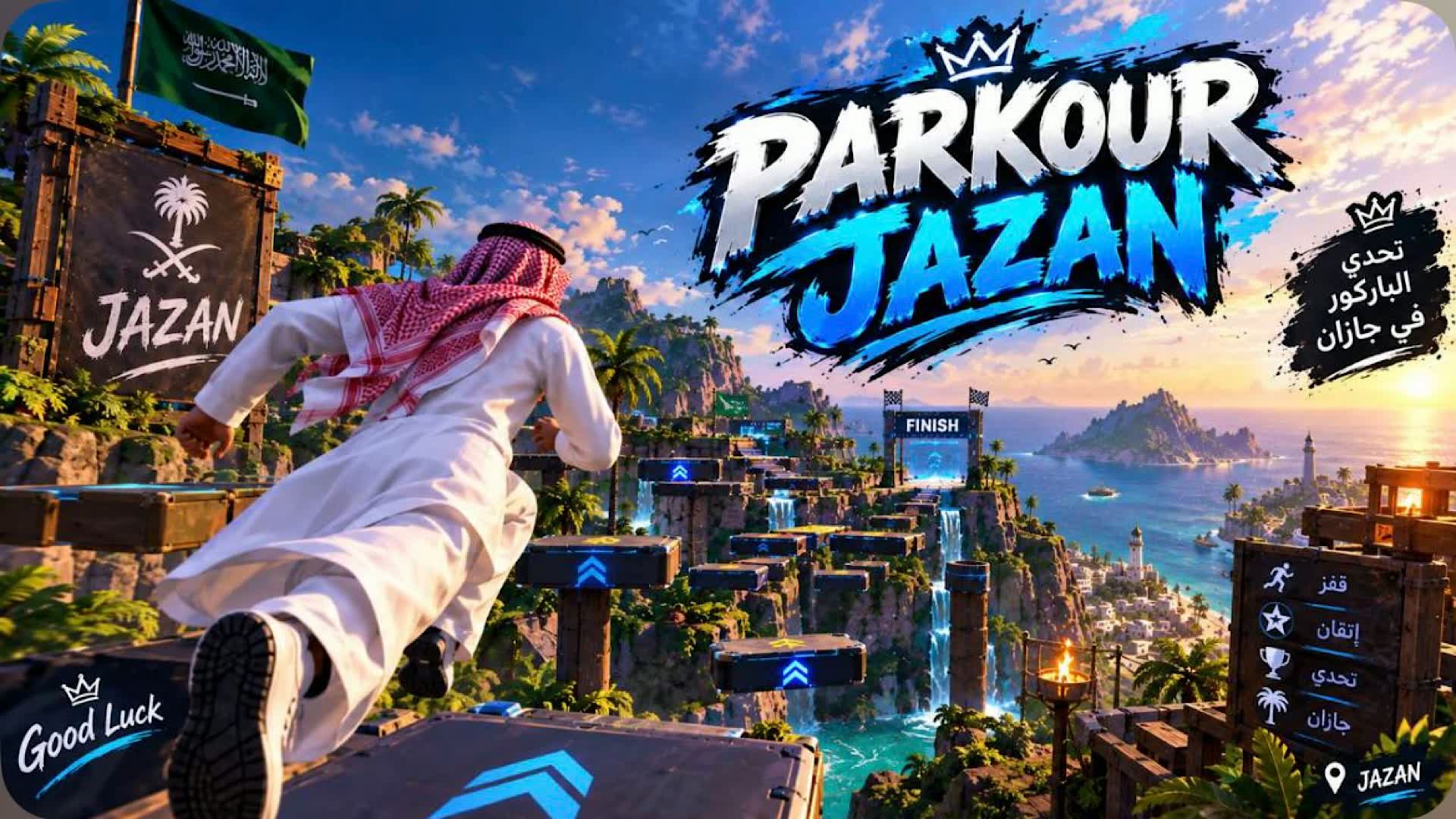 PARKOUR JAZAN HARD 2 — Fortnite Creative map