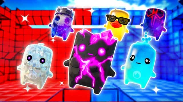 red vs blue uhh yeah — Fortnite Creative map cover art