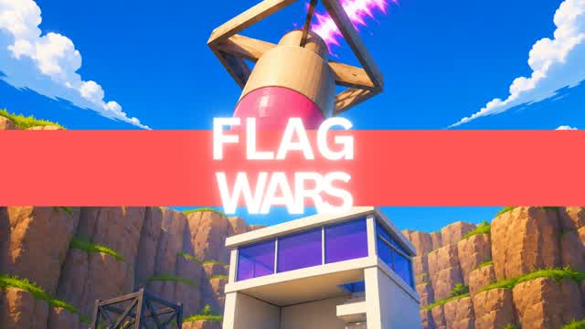 FLAGWARS🚩 (the original) — Fortnite Creative map cover art
