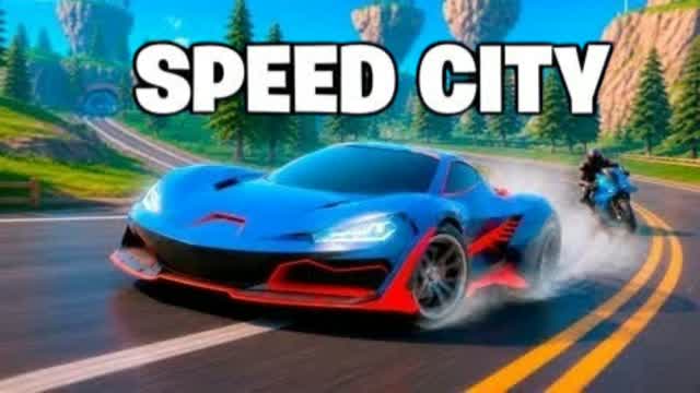 MEGA CRAZY DRIVING RP 🌄 — Fortnite Creative map cover art