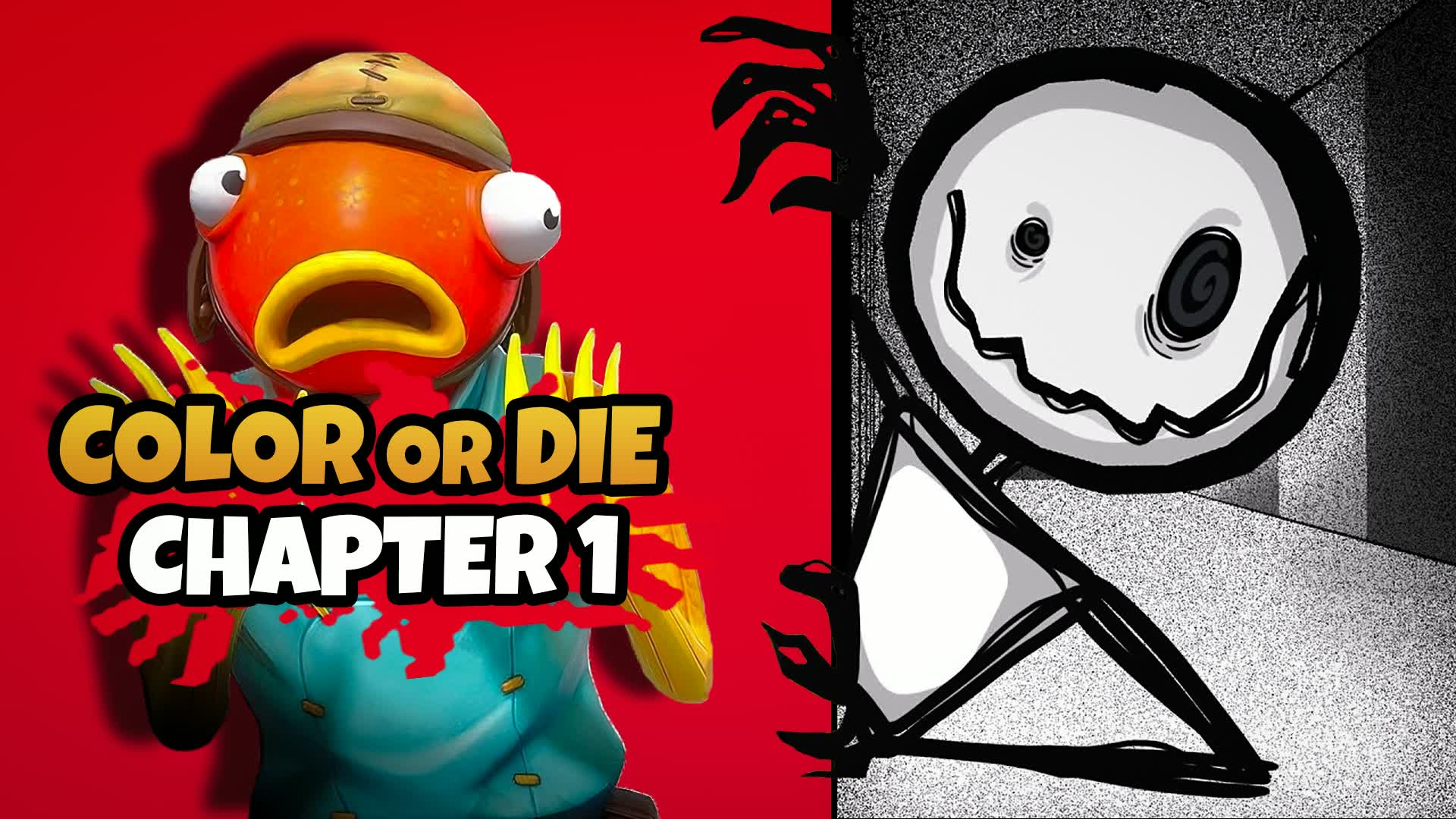 COLOR OR DIE [HORROR] — Fortnite Creative map