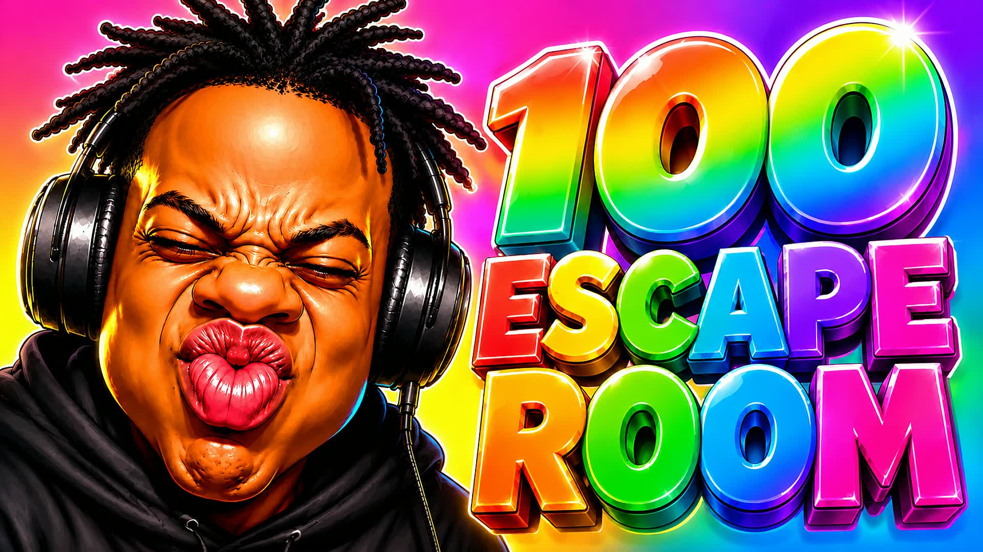 100 SPEED ESCAPE ROOM 🤣 — Fortnite Creative map