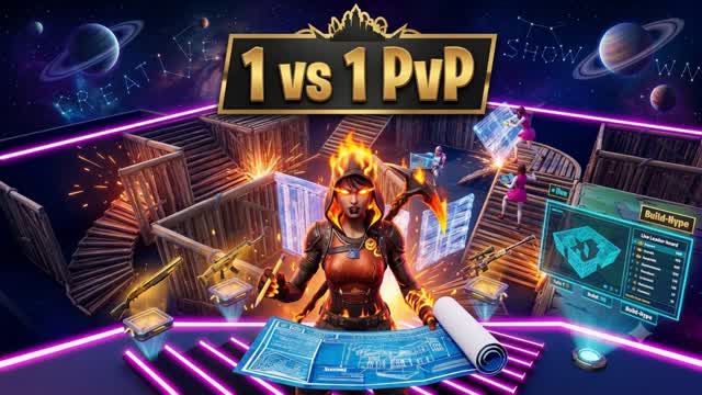 1VS1 REALISTIC PRO — Fortnite Creative map cover art