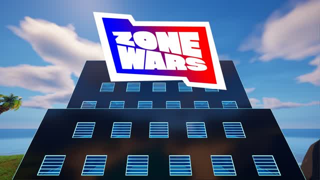 Zone Wars 1v1v1 — Fortnite Creative map cover art